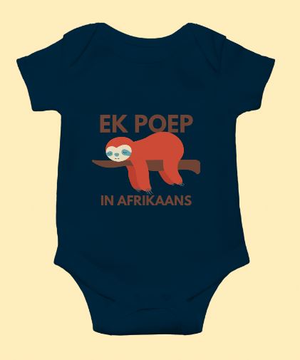 Ek poep in Afrikaans